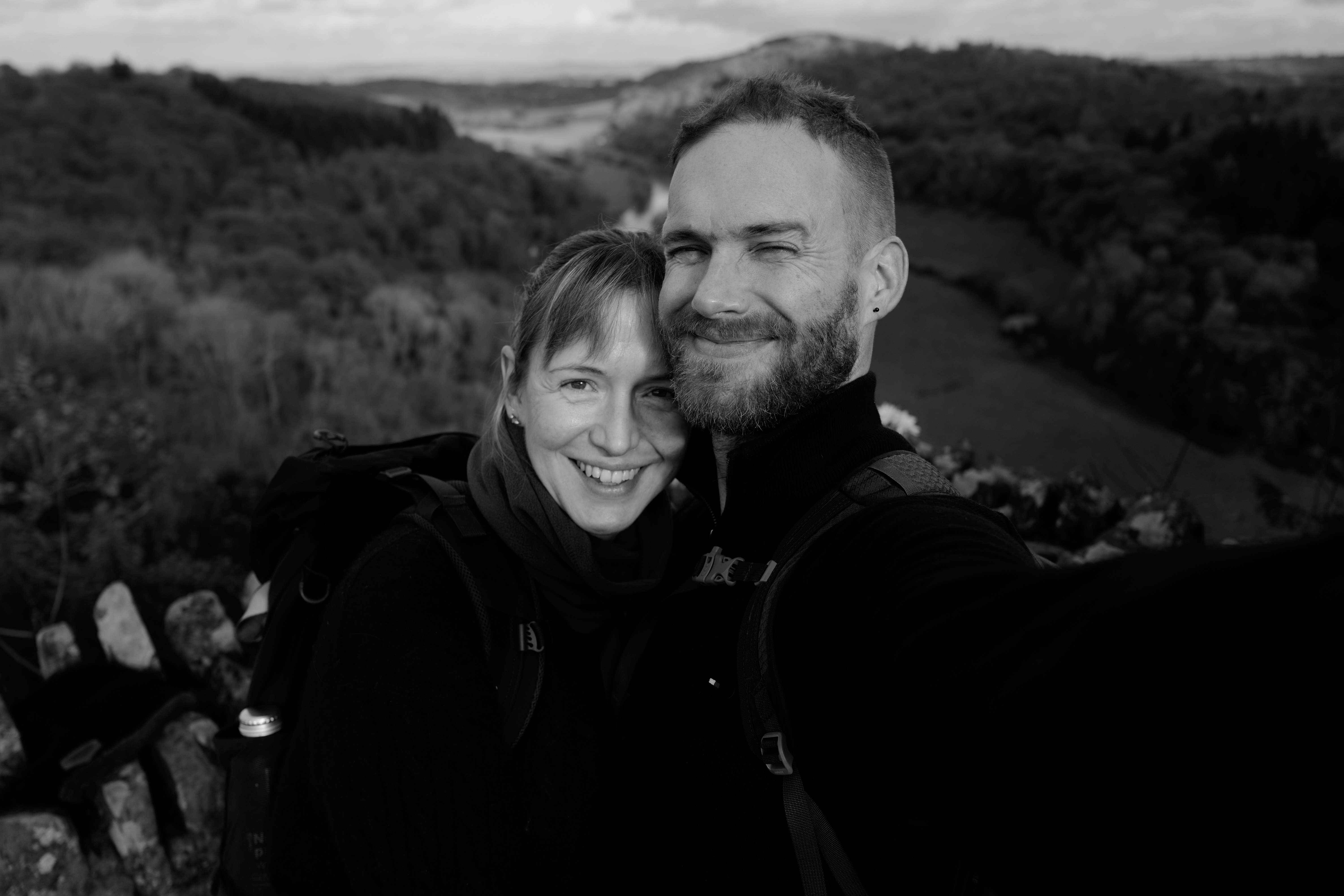 Luke and Pip, founders of Hubbaly